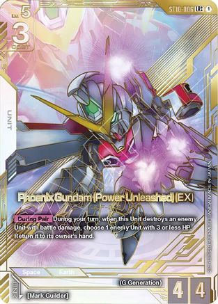 Phoenix Gundam (Power Unleashed) (EX) (LR++) (ST10-006) - Eternal Nexus Holofoil