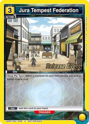 Jura Tempest Federation (UEPR/TSK-1-028) - UE20BT That Time I Got Reincarnated as a Slime Release Event Cards