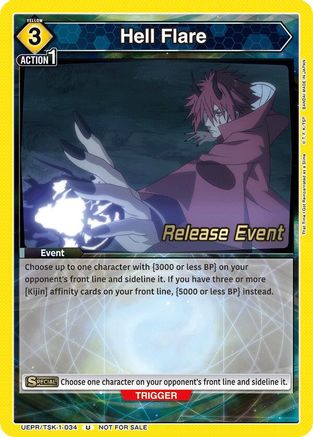 Hell Flare (UEPR/TSK-1-034) - UE20BT That Time I Got Reincarnated as a Slime Release Event Cards