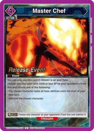Master Chef (UEPR/TSK-2-058) - UE20BT That Time I Got Reincarnated as a Slime Release Event Cards