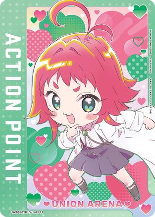 Action Point Card (AP11) (UE21BT/RLY-1-AP11) - UE21BT The 100 Girlfriends Who Really Really Really Really REALLY Love You Foil
