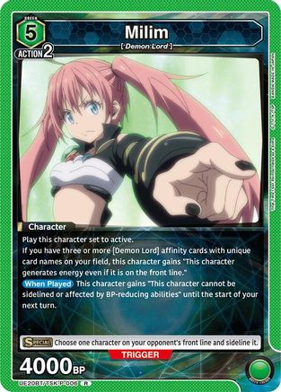 Milim (P-006) (UE20BT/TSK-P-006) - UE20BT That Time I Got Reincarnated as a Slime Foil