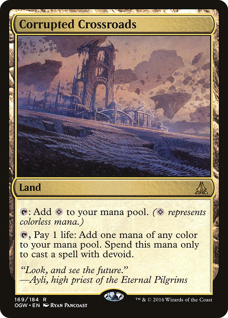 Corrupted Crossroads (OGW-169) - Oath of the Gatewatch Foil