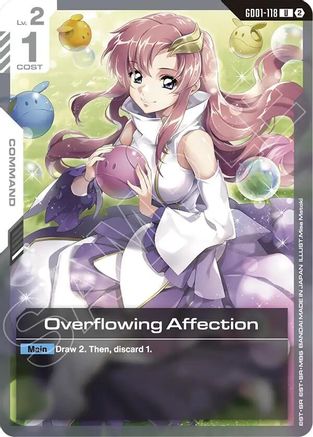 Overflowing Affection (GD01-118) - Deck Build Box Freedom Ascension