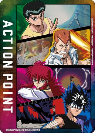 Action Point Card (AP02) (Special Promotion Pack 2026 Vol. 1) (Yu Yu Hakusho) (UEPR/YYH-AP02) - Union Arena Promotion Cards Foil