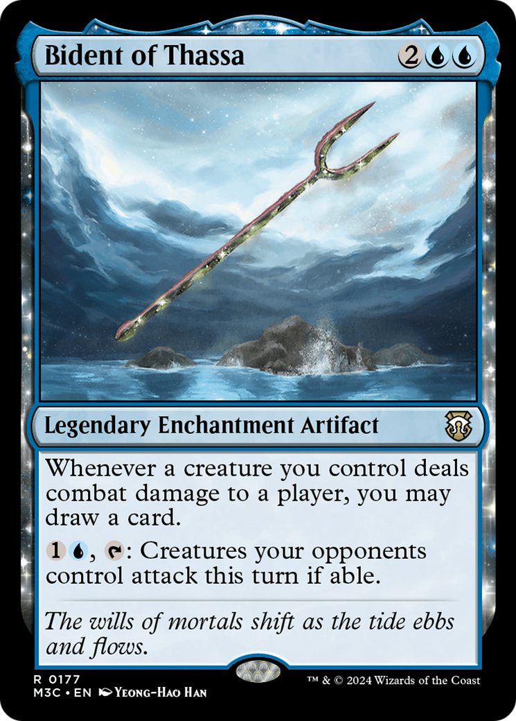 Bident of Thassa (M3C-177) - Modern Horizons 3 Commander