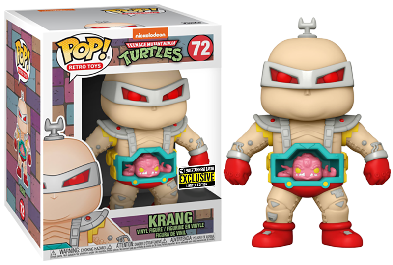Krang (6-inch, Teenage Mutant Ninja Turtles, Retro Toys) 72 - Entertainment Earth Exclusive