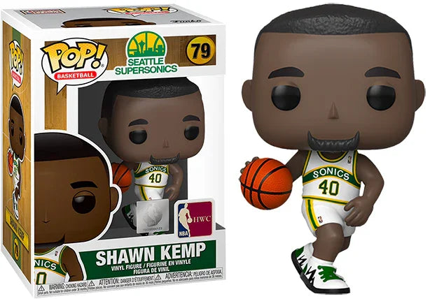 Shawn Kemp ( Home Jersey, Seattle Supersonics, NBA) 79