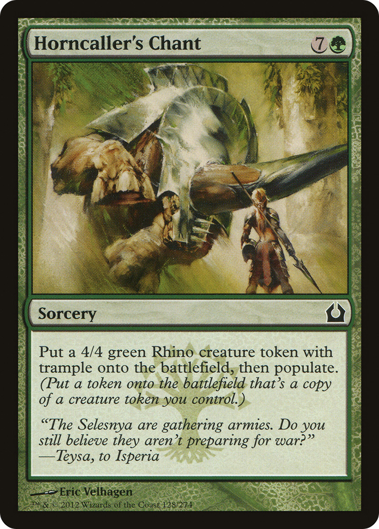 Horncaller's Chant (RTR-128) - Return to Ravnica