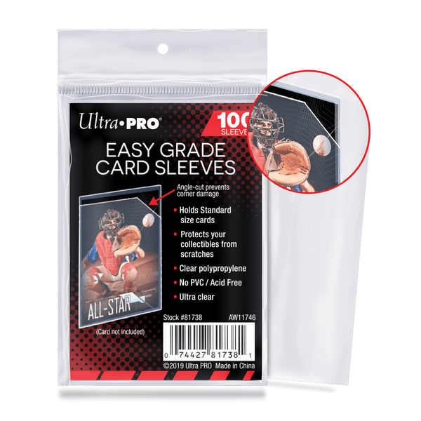 Ultra Pro Easy Grade Card Sleeves (100ct)