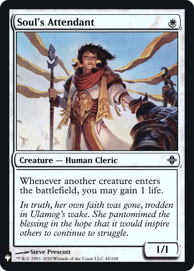 Soul's Attendant (LIST-ROE-44) - The List Foil