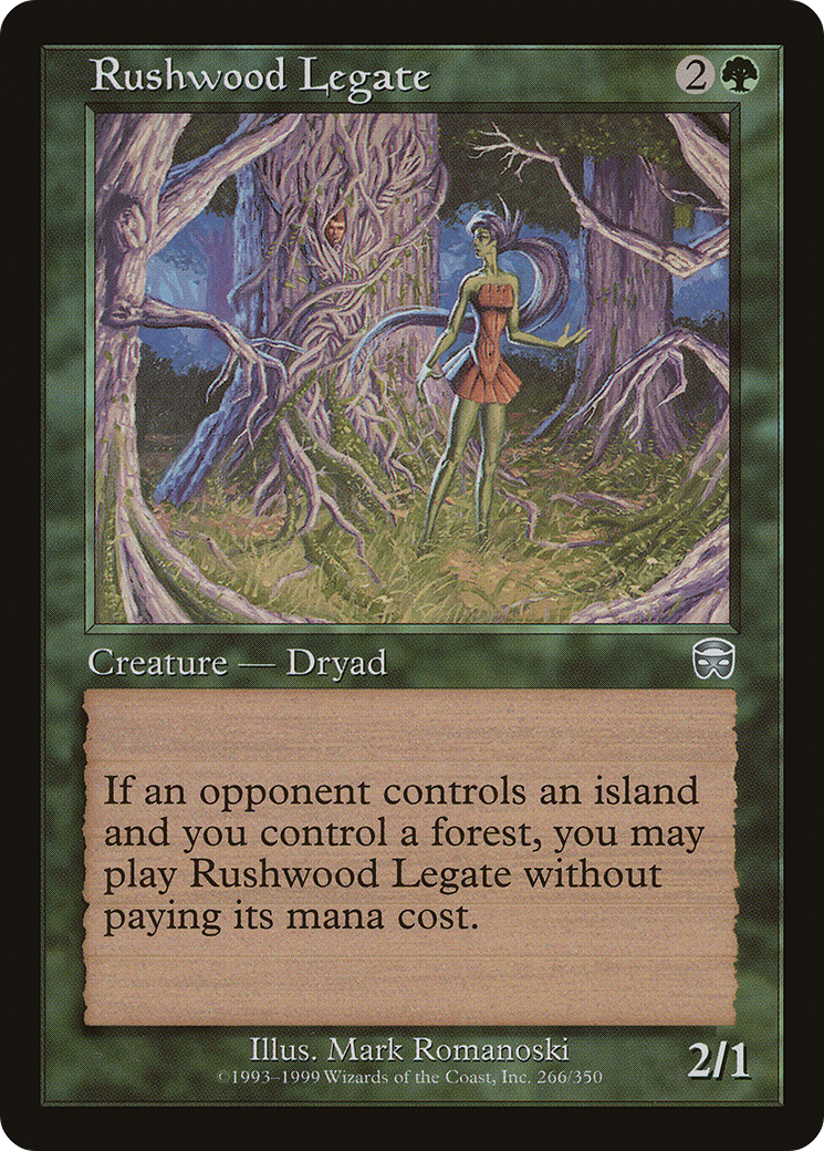 Rushwood Legate (MMQ-266) - Mercadian Masques Foil