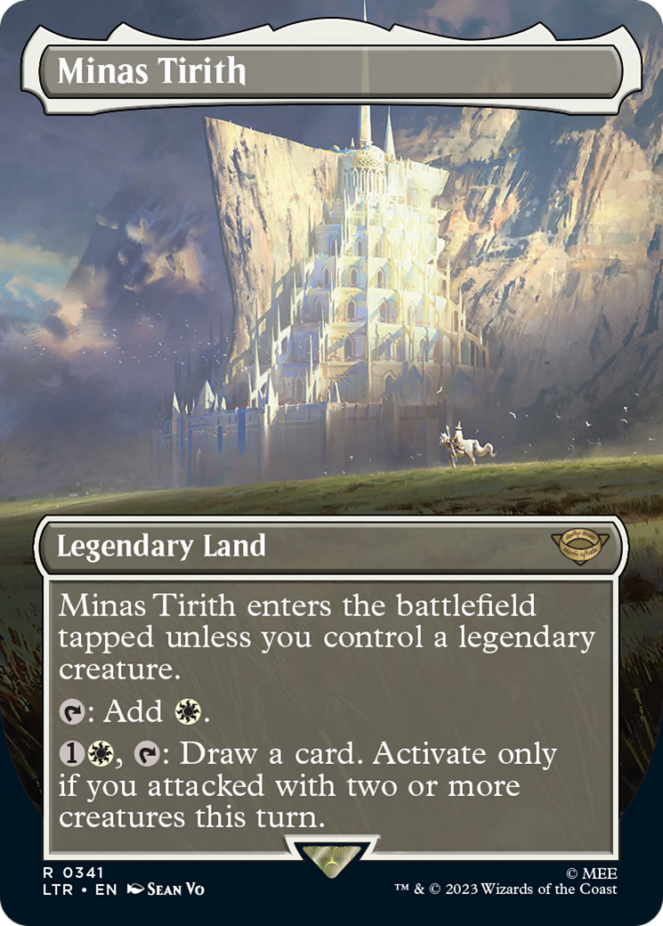 Minas Tirith (LTR-341) - The Lord of the Rings: Tales of Middle-earth (Borderless) Foil