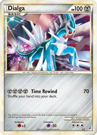 Dialga (Shiny) SL2/95 - Call of Legends Holofoil