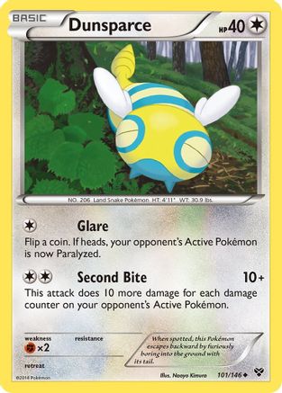 Dunsparce 101/146 - XY Base Set