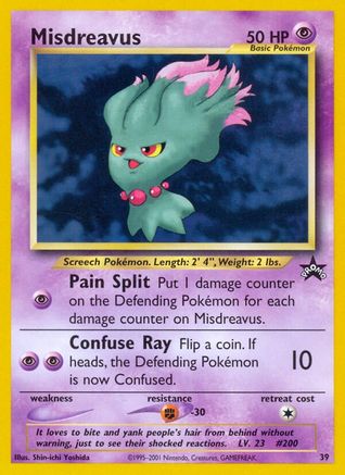 Misdreavus 039/53 - WoTC Promo