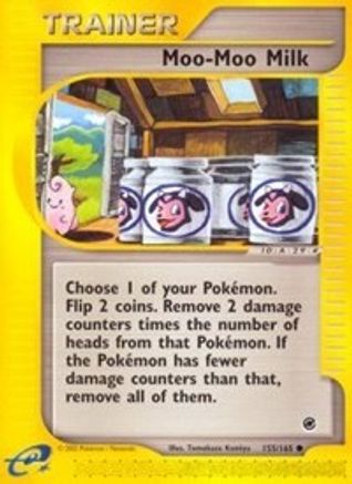 Moo-Moo Milk 155/165 - Expedition Reverse Holofoil