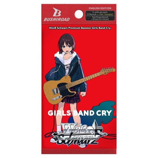 Weiss Schwarz Girls Band Cry Booster Pack | Official Bushiroad Anime TCG