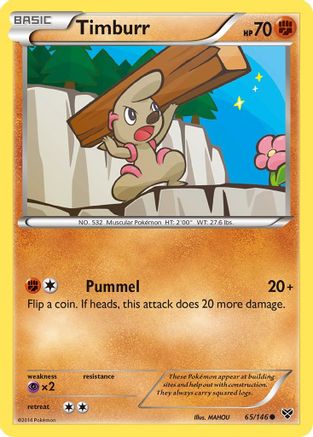 Timburr 065/146 - XY Base Set