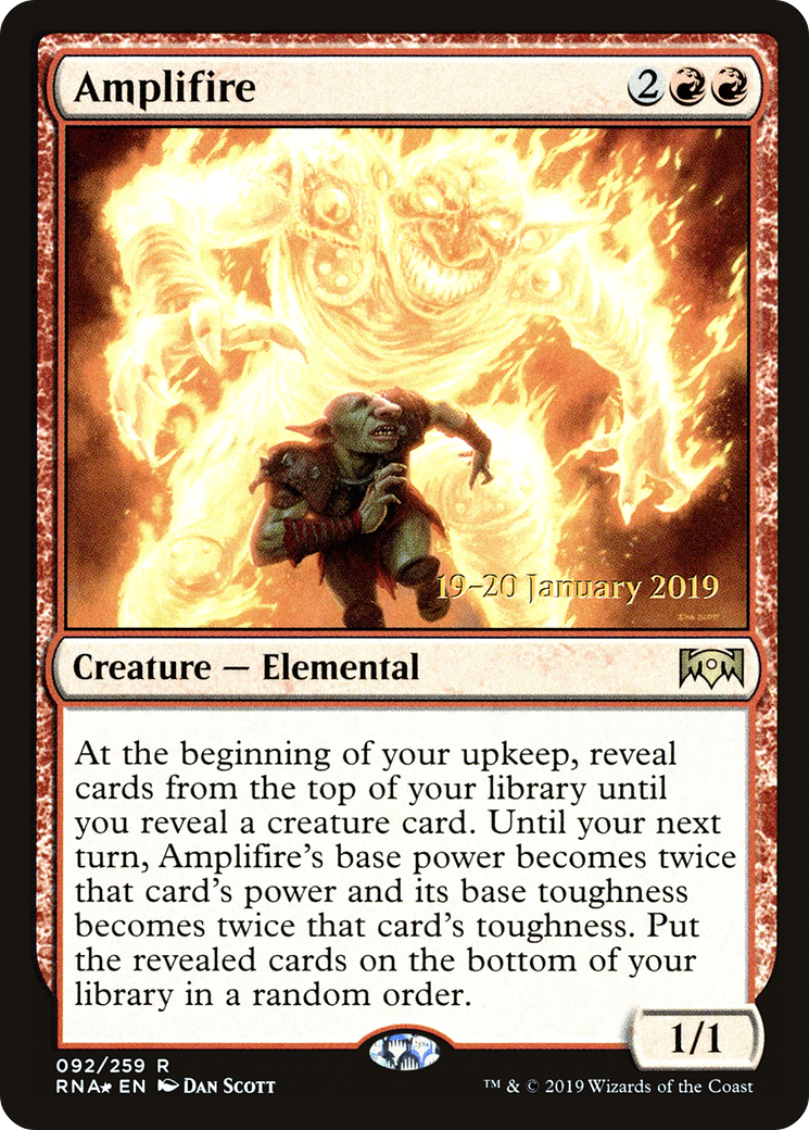 Amplifire (PRE-92S) - Ravnica Allegiance Promos Foil