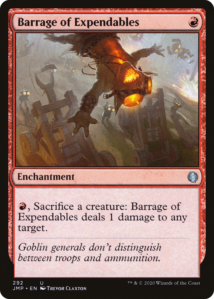 Barrage of Expendables (JMP-292) - Jumpstart