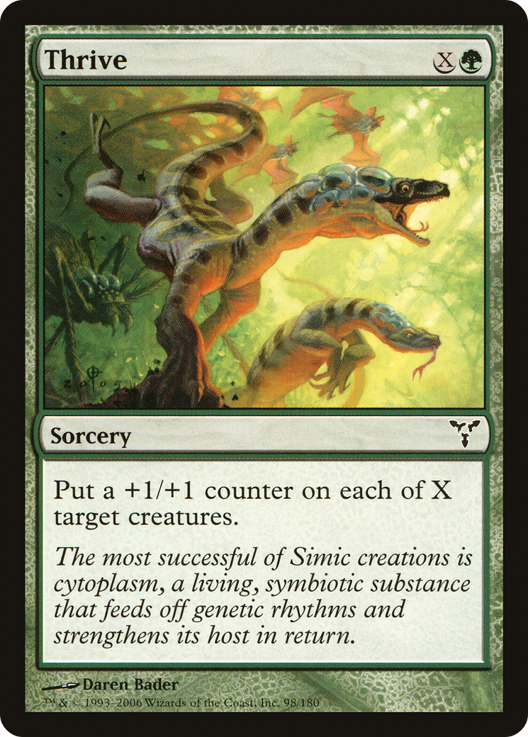 Thrive (DIS-098) - Dissension Foil
