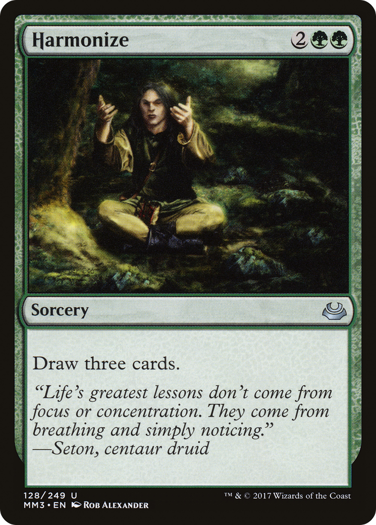 Harmonize (MM3-128) - Modern Masters 2017 Foil