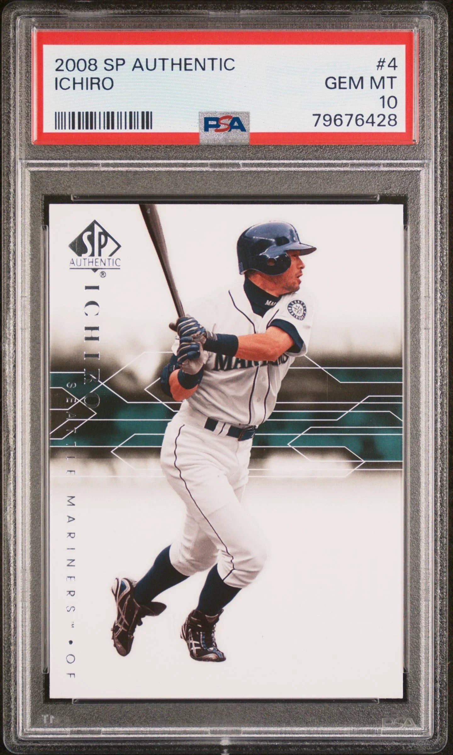 2008 SP AUTHENTIC ICHIRO  #4 - PSA 10