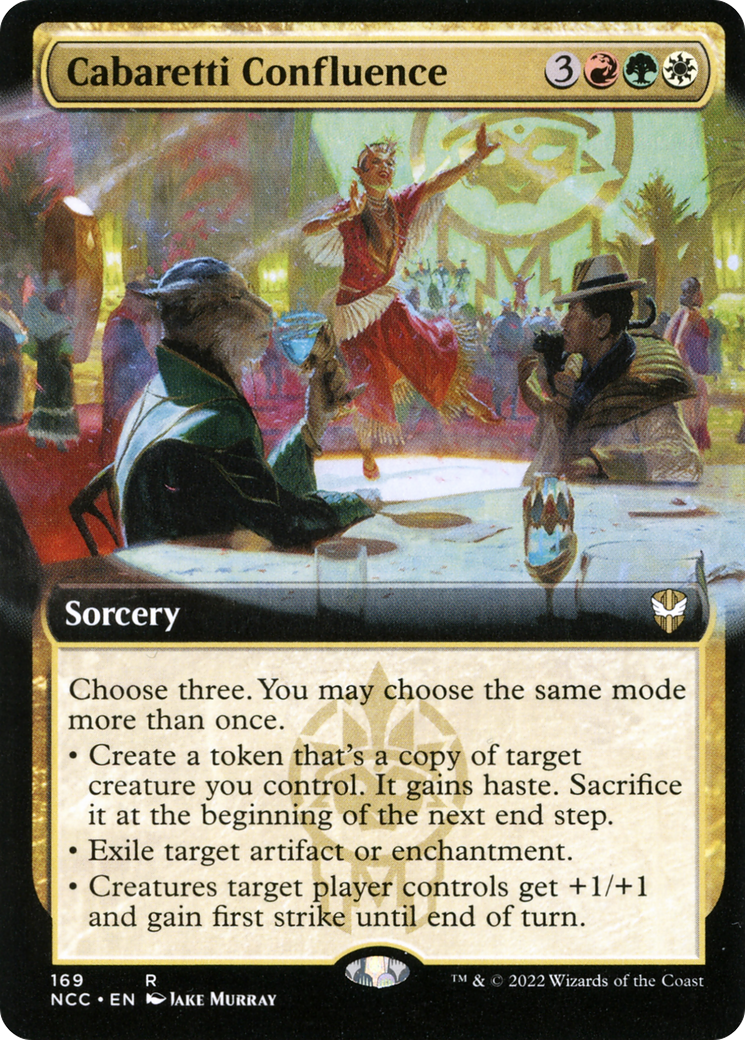 Cabaretti Confluence (NCC-169) - New Capenna Commander: (Extended Art)