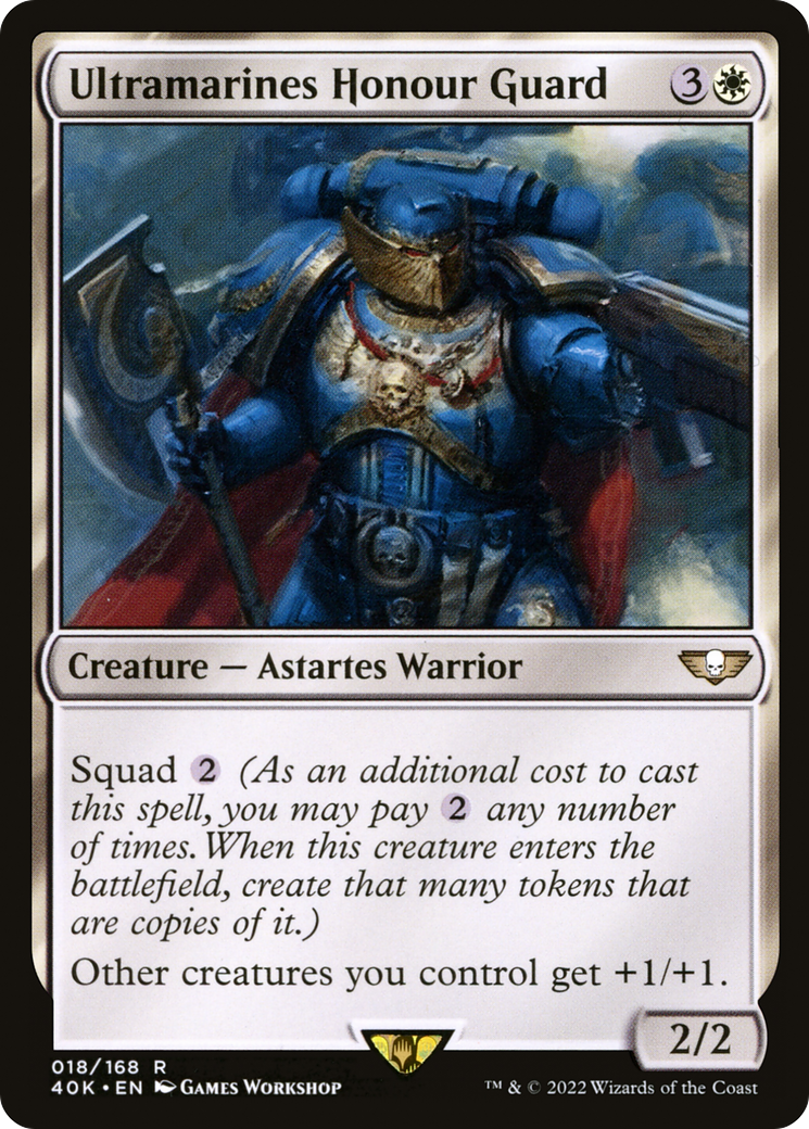 Ultramarines Honour Guard (40K-018) - Warhammer 40,000 Commander