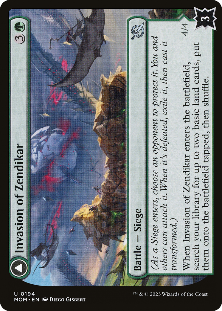 Invasion of Zendikar // Awakened Skyclave (MOM-194) - March of the Machine