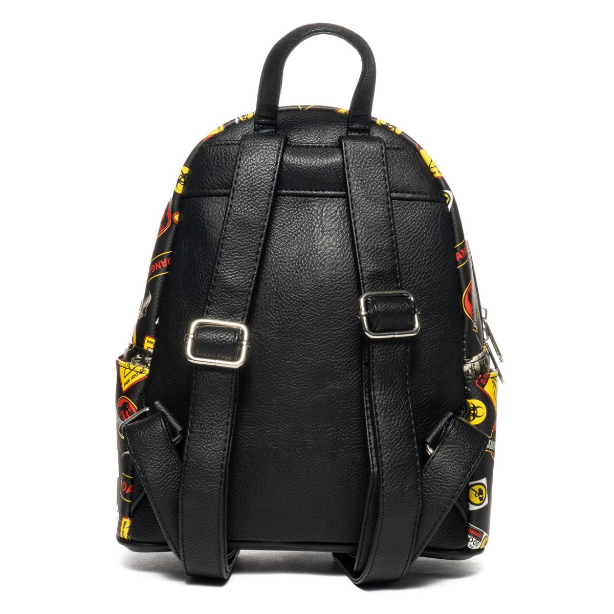 *CLEARANCE* Jurassic Park Warning Signs Mini Backpack by LoungeFly