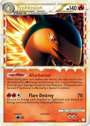 Typhlosion (Prime) 110/123 - HeartGold SoulSilver Holofoil