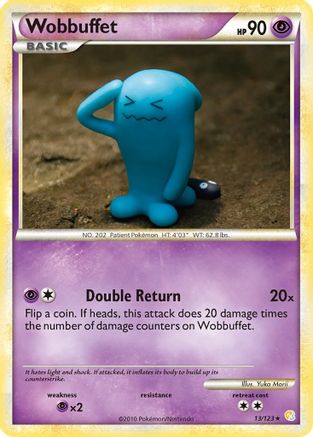 Wobbuffet 013/123 - HeartGold SoulSilver Holofoil