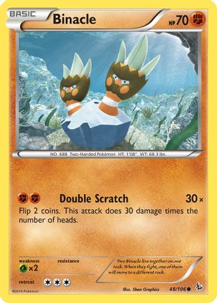 Binacle 048/106 - XY  Flashfire