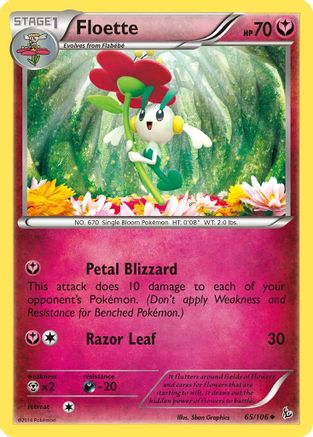 Floette 065/106 - XY  Flashfire