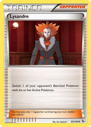 Lysandre 090/106 - XY  Flashfire