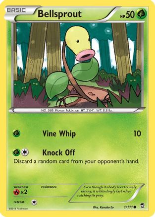 Bellsprout 001/111 - XY  Furious Fists