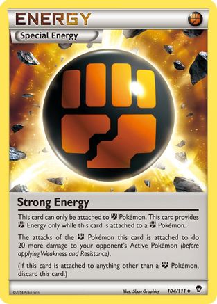 Strong Energy 104/111 - XY  Furious Fists