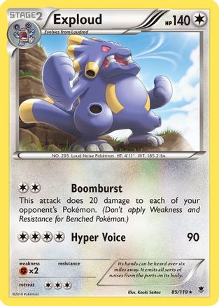 Exploud 085/119 - XY  Phantom Forces