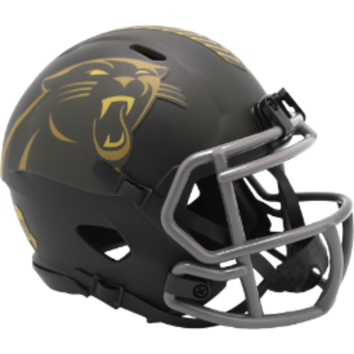 Carolina Panthers SALUTE TO SERVICE 4 Mini Speed Football Helmet NFL