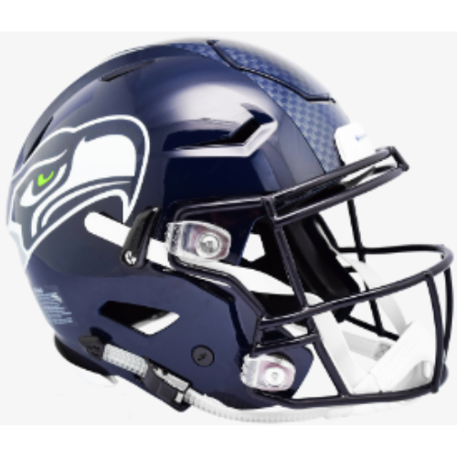 Seattle Seahawks Full Size Authentic SpeedFlex Helmet - NFL
