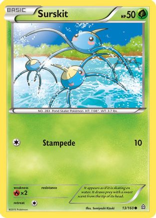 Surskit 013/160 - XY  Primal Clash