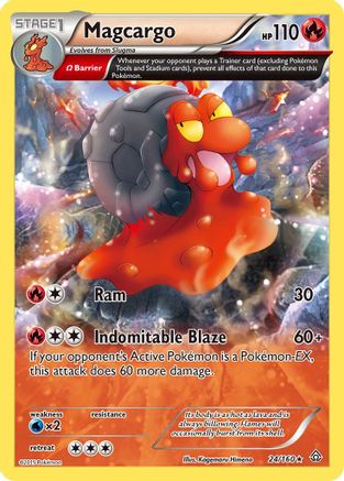 Magcargo (Omega) 024/160 - XY  Primal Clash