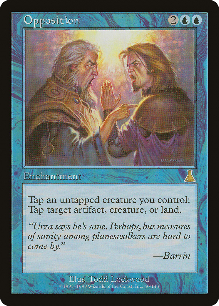 Opposition (UDS-040) - Urza's Destiny Foil