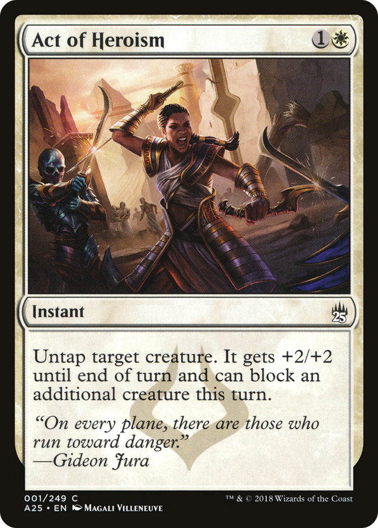 Act of Heroism (A25-001) - Masters 25