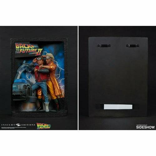 Back to the Future: The Ultimate Visual History Collector's Edition Hardcover book with Sculpted Movie Poster [2017]