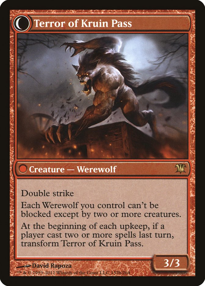 Kruin Outlaw // Terror of Kruin Pass (ISD-152) - Innistrad: (Double Faced Transform)