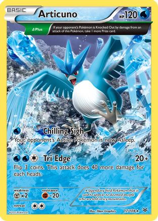 Articuno (Delta) 017/108 - XY  Roaring Skies