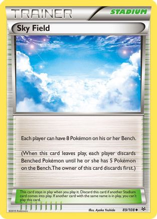 Sky Field 089/108 - XY  Roaring Skies